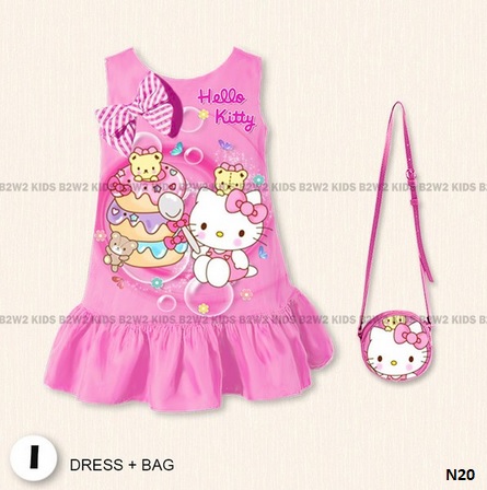 dress pink hello kitty